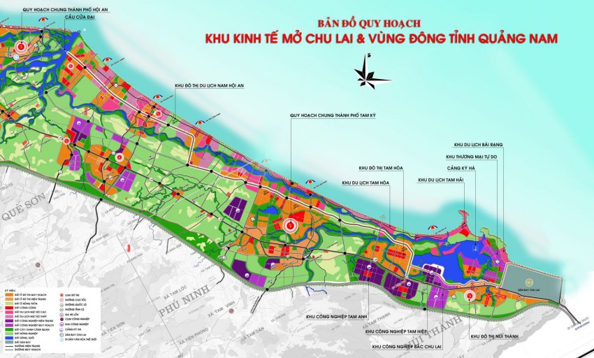 Quy hoạch khu kinh tế mở Chu Lai trở thành khu kinh tế trọng điểm