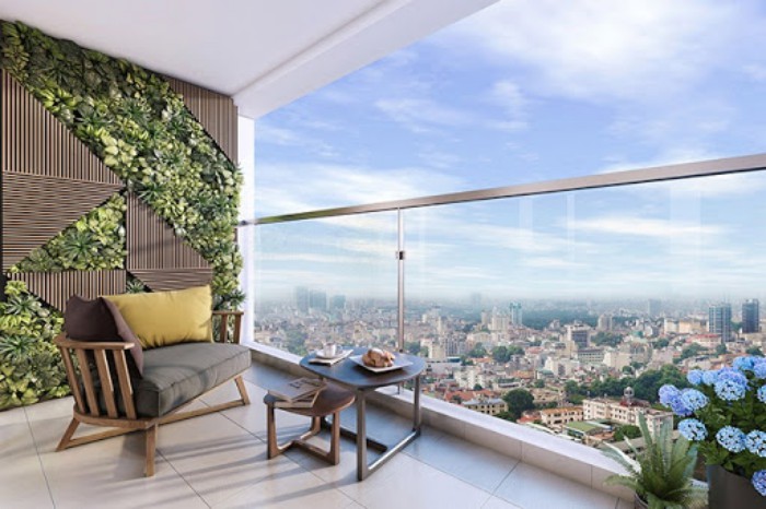 Thiết kế ban công cao an toàn cho trẻ