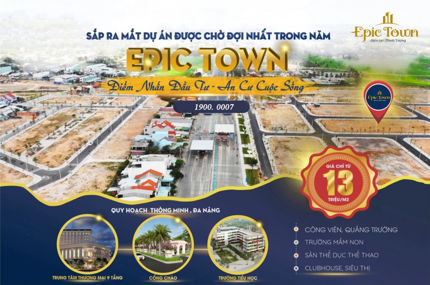 Epic Town giá chỉ 13.5 triệu/m2