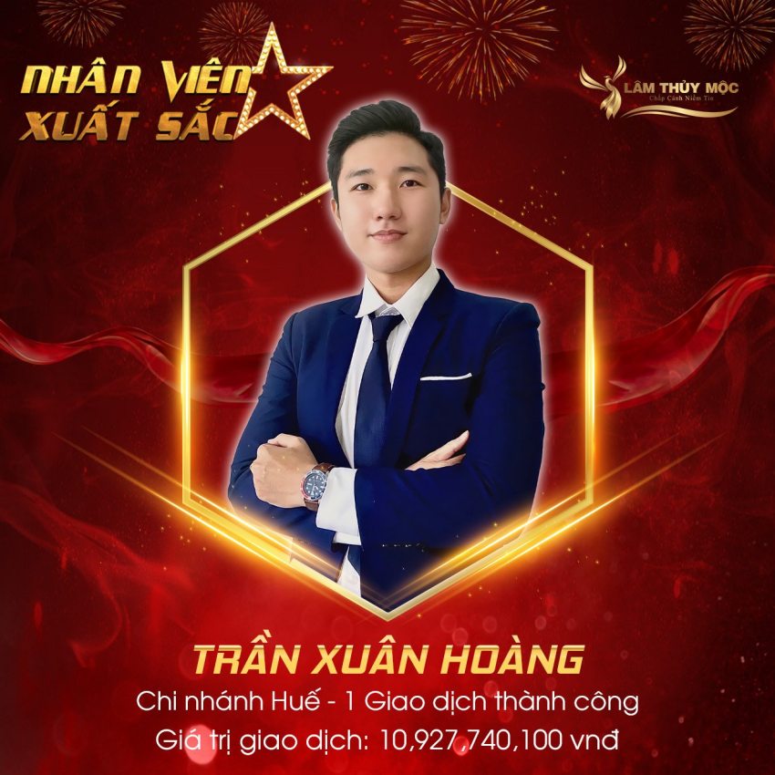 Trần Xuân Hoàng - Nhân viên kinh doanh chi nhánh Huế