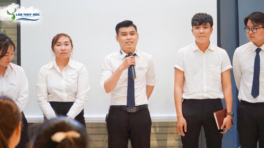 Lễ bổ nhiệm phó giám đốc kinh doanh công ty Lâm Thủy Mộc