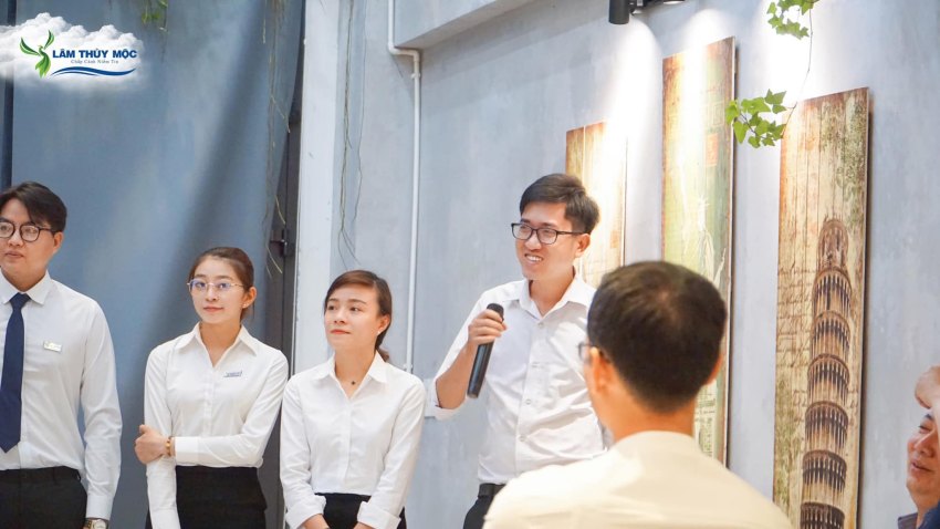 Lễ bổ nhiệm phó giám đốc kinh doanh công ty Lâm Thủy Mộc